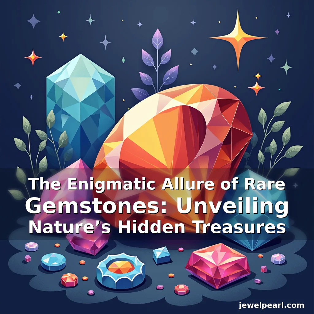 Read more about the article The Enigmatic Allure of Rare Gemstones: Unveiling Nature’s Hidden Treasures