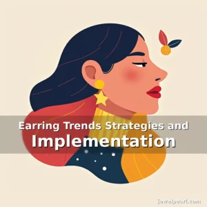 Artistic representation for Earring Trends Strategies and Implementation