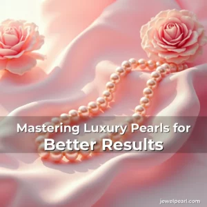Artistic representation for Mastering Luxury Pearls for Better Results
