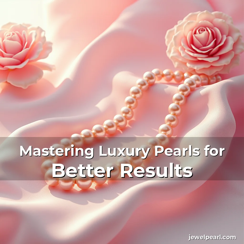 Read more about the article Mastering Luxury Pearls for Better Results