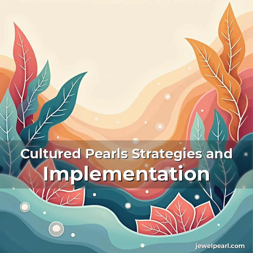 Read more about the article Cultured Pearls Strategies and Implementation